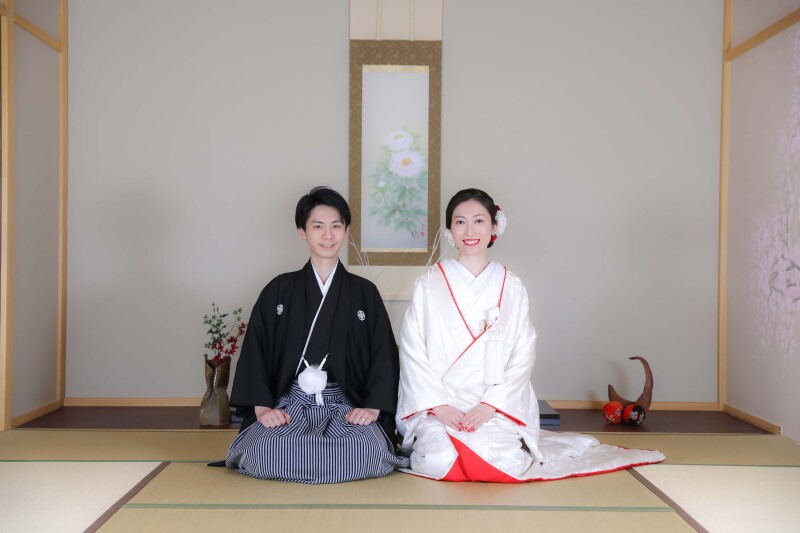 お座敷でニッコリ~