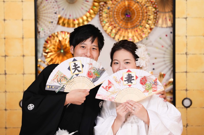 扇子プロップスで!