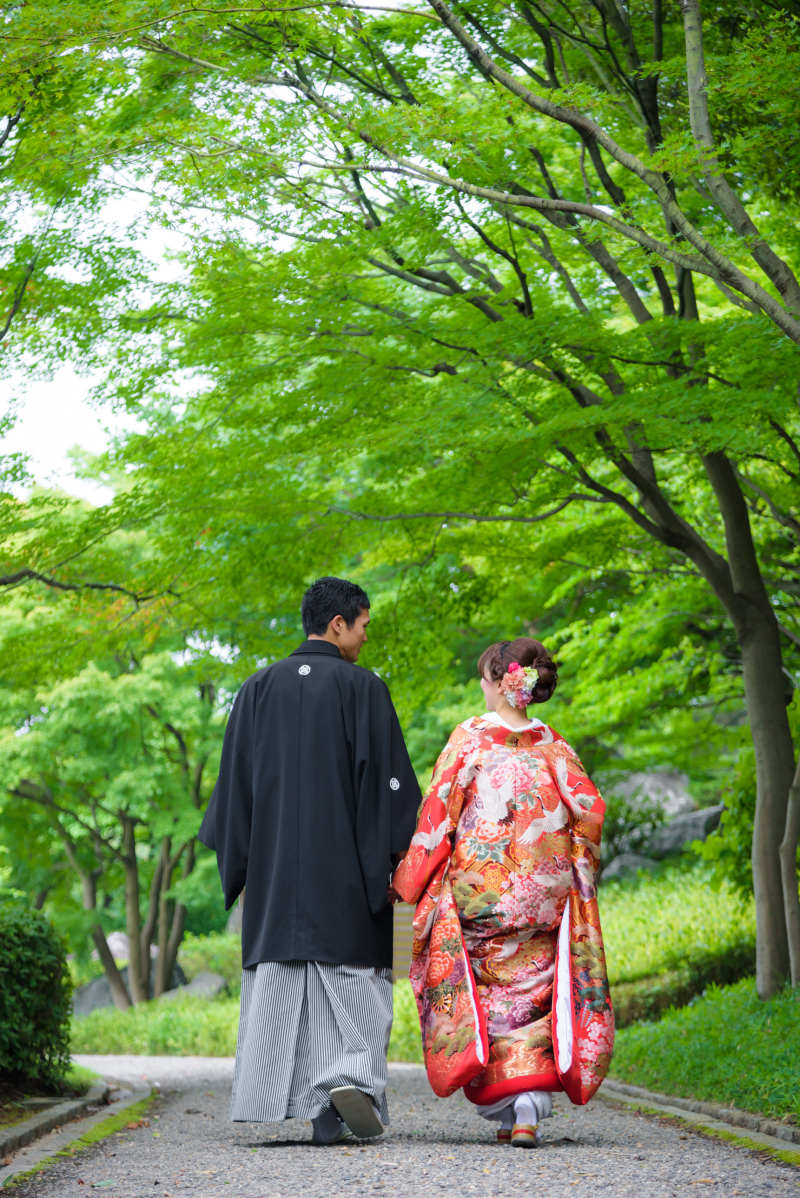 夏らしい緑に囲まれて・・・