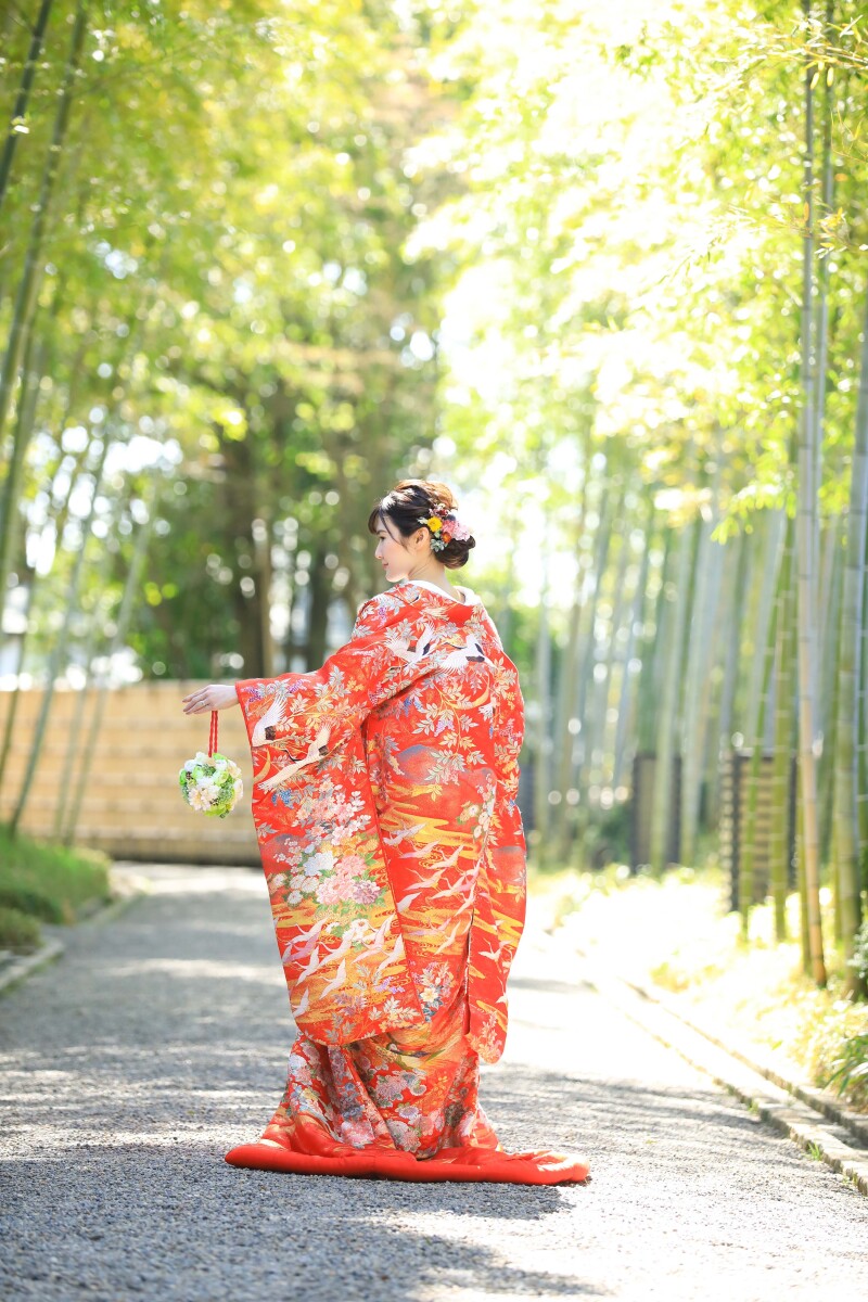 ご新婦様の後ろ姿❤