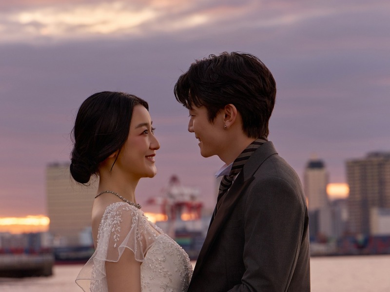 サンセット撮影！お台場海浜公園