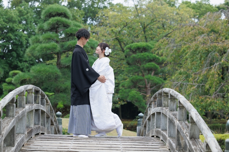 花田苑の太鼓橋