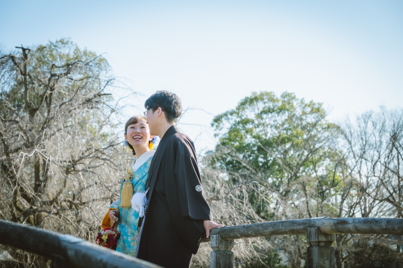 お二人の自然な姿も♪