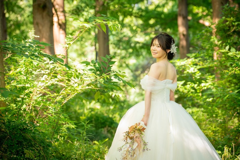 ご新婦様のソロショット