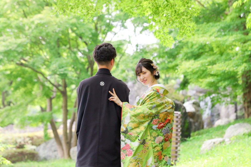 後ろから・・♡