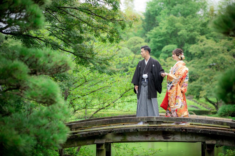 緑に囲まれて！