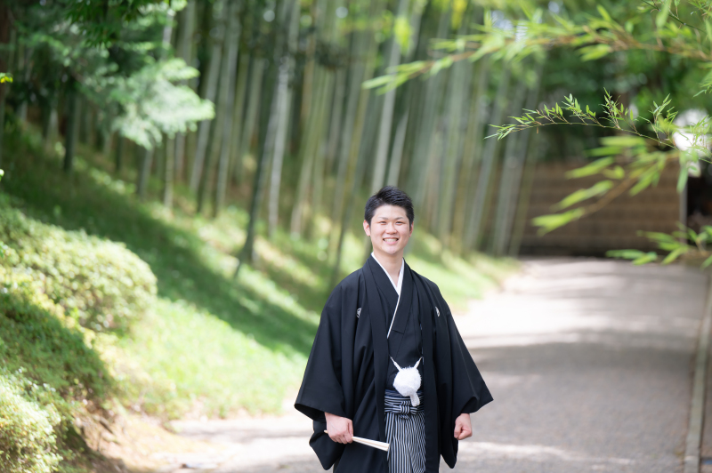 ご新郎様のソロショット！