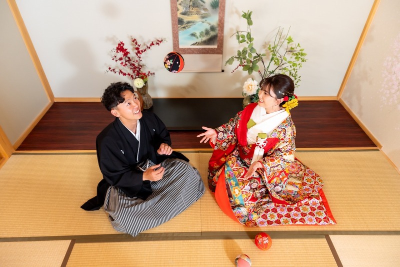 撮影小物を使って