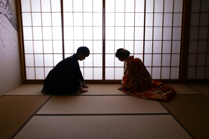 シルエット撮影