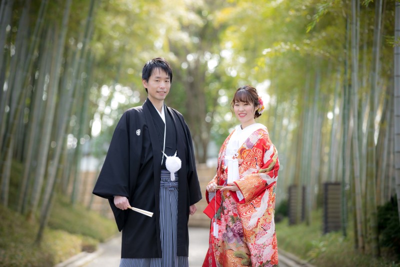 竹林できりっと！