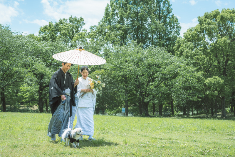 そうか公園でワンちゃん撮影
