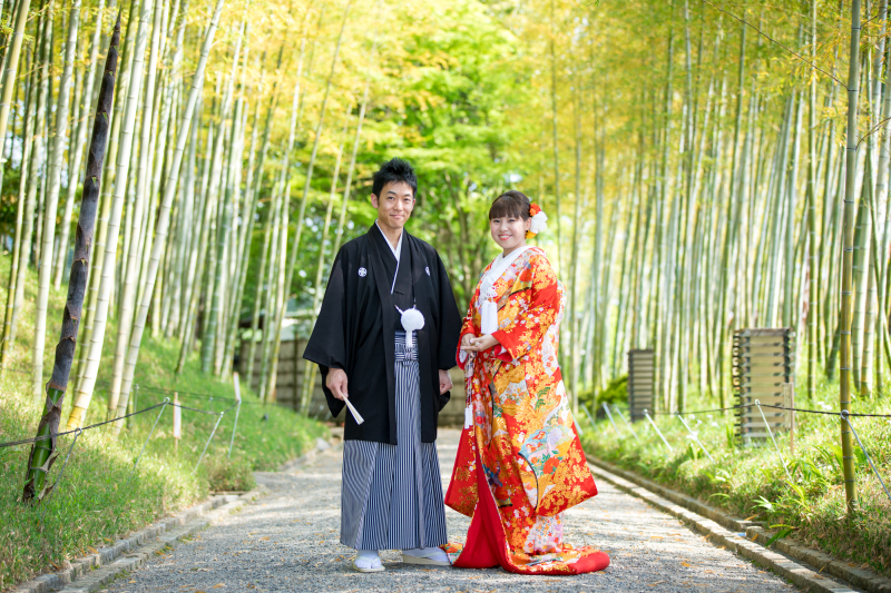 スタンダードポーズもしっかりおさえて撮影！