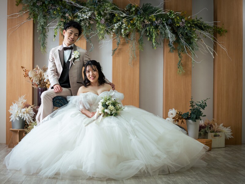 ナチュラルな背景も♪