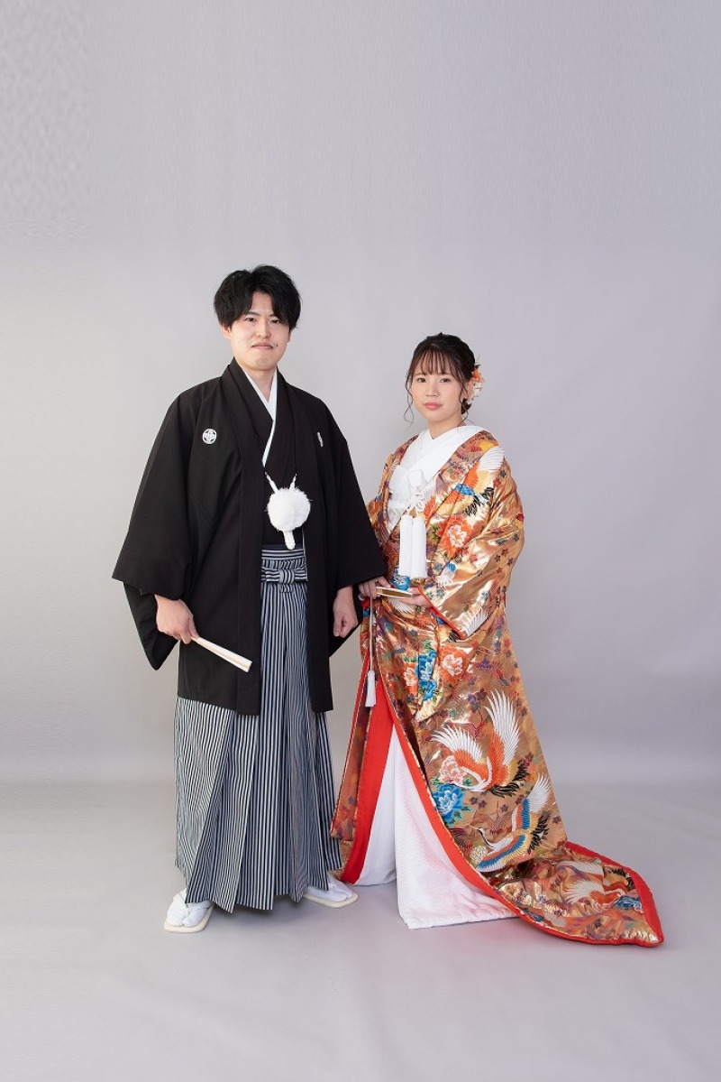 色打掛でフォーマル写真✩