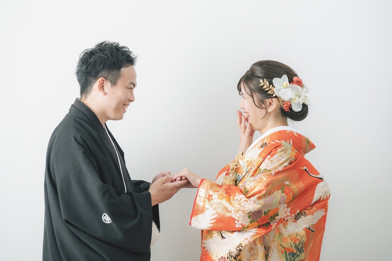 色打掛にチェンジ♡