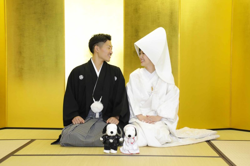 スヌーピーと一緒に☺