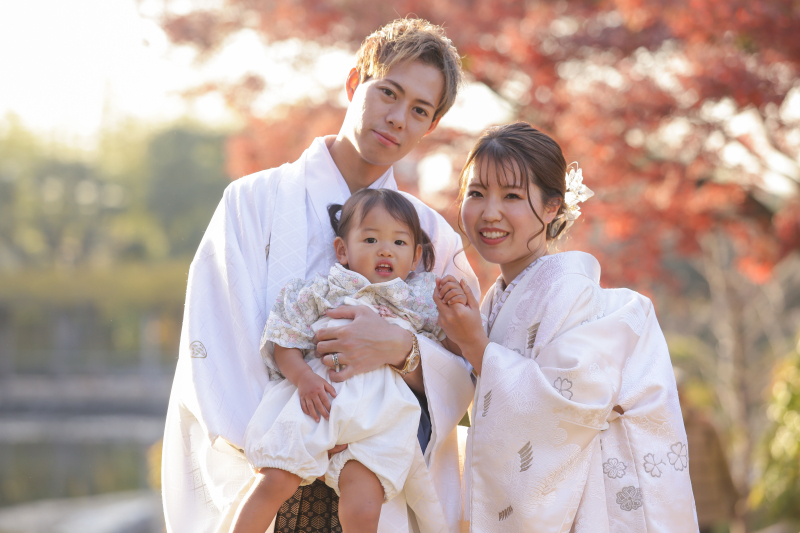 家族で撮影☀