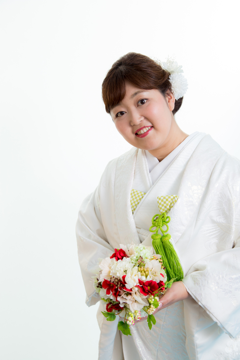 ブーケと一緒に♪