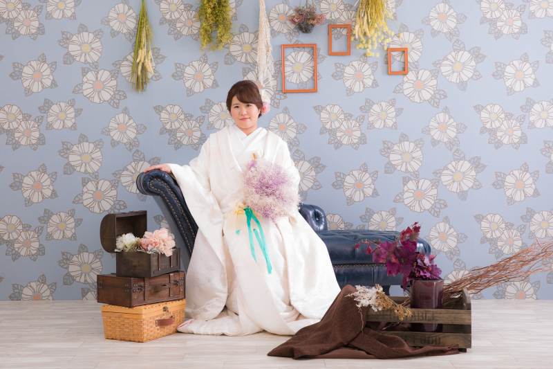 カスミソウブーケが可愛い♡