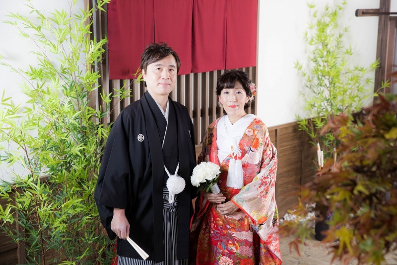 お持ち込みのブーケ