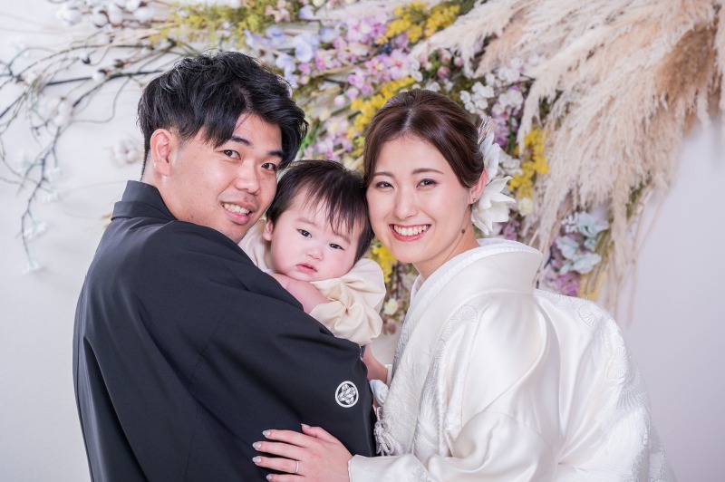 お子様との撮影もできます！