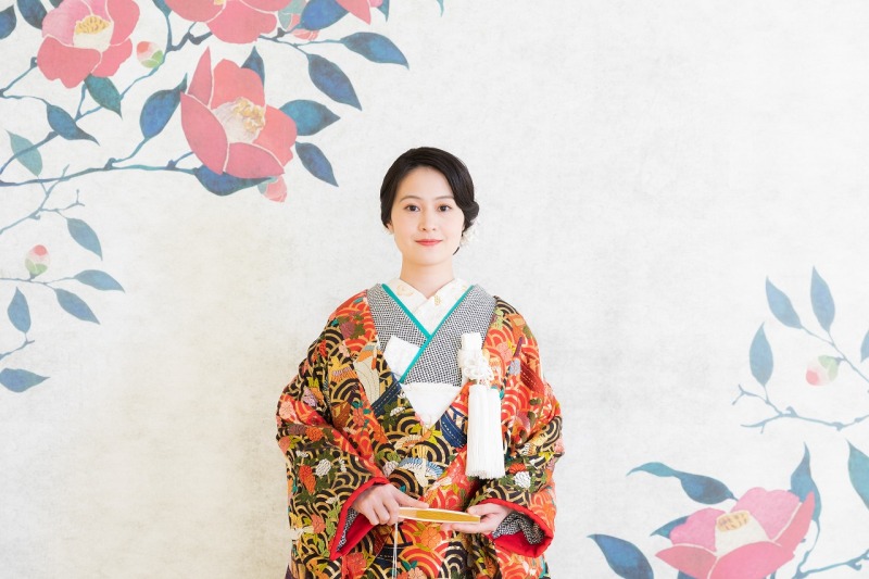 掛下と小物のコーディネートは無限大!