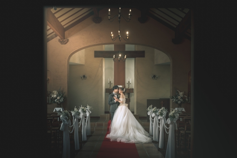 華雅苑　新越谷店_チャペルで撮影できる