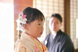 お子様ヘアセット