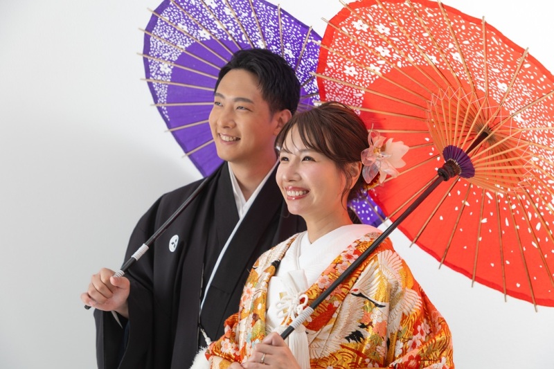 一生に一度のお写真を、最高な笑顔のお二人で。