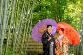 早割適用！【オープニングムービー撮影付き！】6/1～9/30までの撮影限定 和装壱点プラン 130カット付き！ 衣裳差額なし！