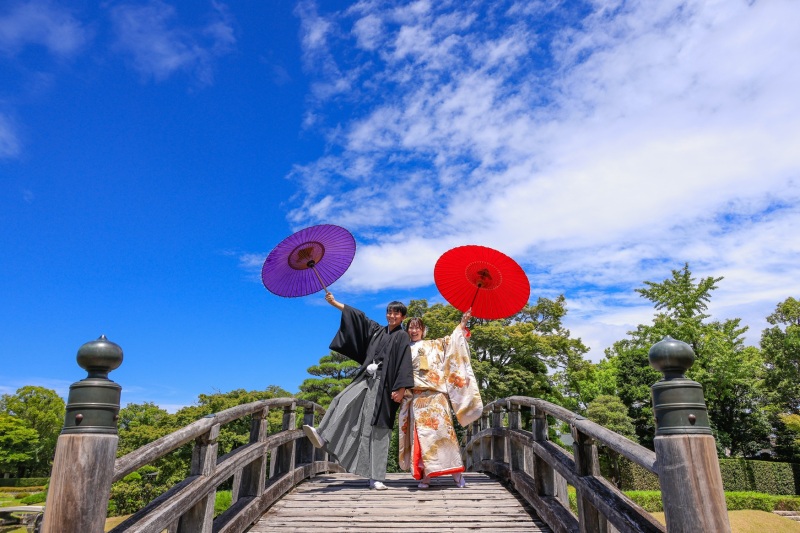 早割!【7/1~9/30撮影限定】選べるロケ地で和装壱点プラン♪ 130カット付 衣裳差額なし! お支度代込み!