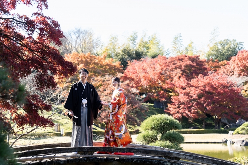 【早割】2.2万円OFF!!【12/16~2/15撮影】和装弐点プラン 花田苑+スタジオ 土日祝無料orWBプレゼント