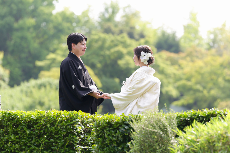 【花田苑で和装壱点プラン】衣裳1着・新婦様へアセット付き・130カット