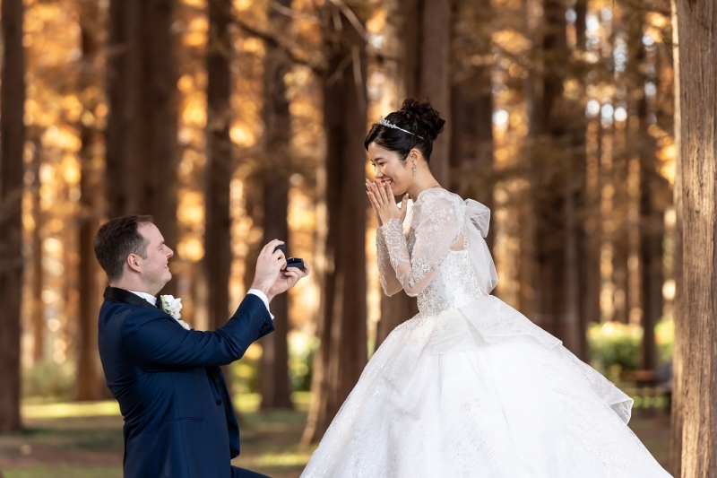 【オープニングムービー撮影付き!】和洋弐点プラン(ロケ+スタジオ) 衣装2着・ヘアメイク・韓国風ドレスも豊富!