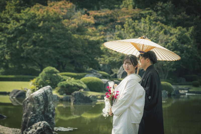 冬割【12/1～2/16撮影限定】ロケ付きスタジオ和洋弐点プラン　花田苑+スタジオ　スマホセルフ撮影可♪