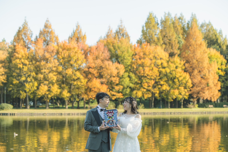 フォトレイト限定！通常土日祝料金22,000円が0円！【10月撮影の方限定！】和洋弐点プラン　自然に囲まれての撮影！