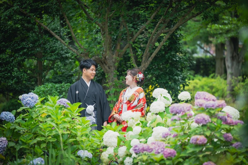 【早割】2.5万円OFF!!先着20組限定！【～6/30撮影】和洋弐点プラン　～和装ロケ＋洋装スタジオ～ ドレス60着