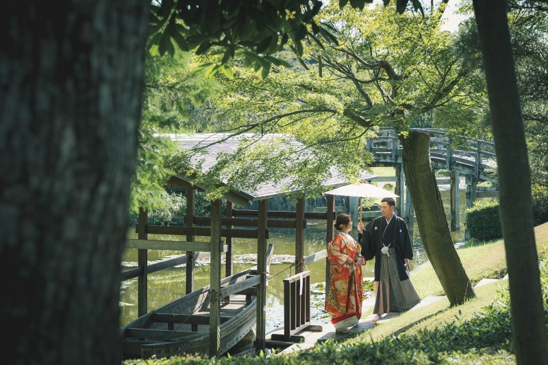 【1組限定】SNS等掲載OKの方限定！通常料金から50％オフ！和洋弐点プラン＆オープニングムービー 　韓国風ドレスも豊富！