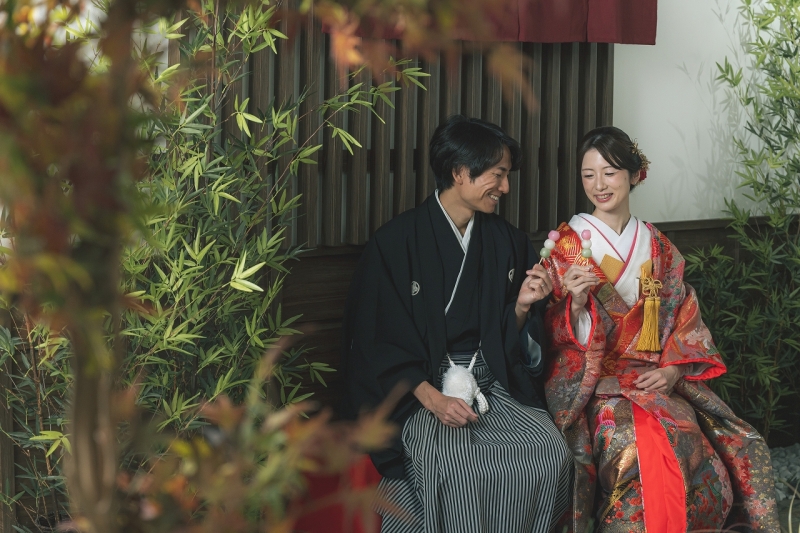 【早割】2.2万円OFF!!【12/1～2/15撮影】和装弐点プラン　古民家+スタジオ　土日祝無料orWBプレゼント　