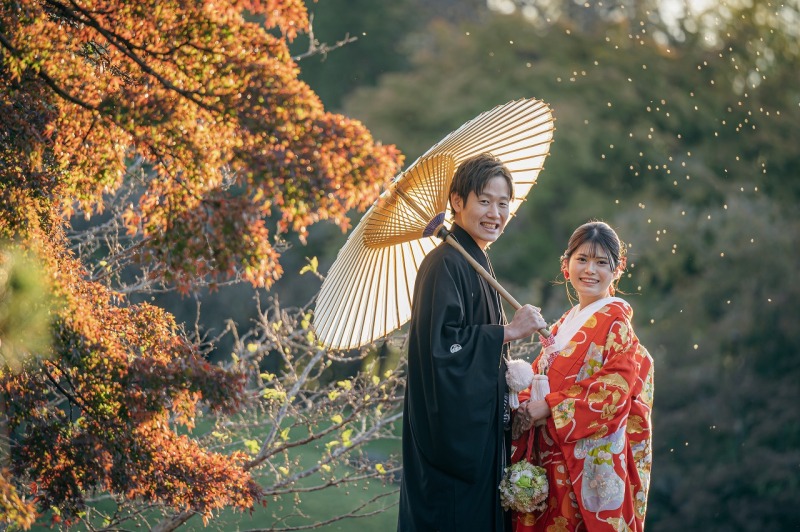 2万円オフ!紅葉シーズン【11/26~12/15平日撮影限定】和装弐点プラン 衣装差額無し!