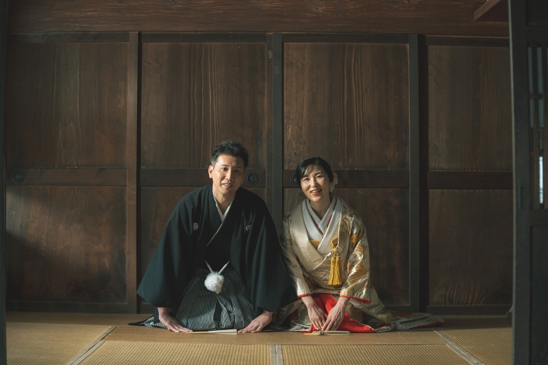 【早割】2.2万円OFF!!【12/1～2/15撮影】和装弐点プラン　古民家+スタジオ　土日祝無料orWBプレゼント　