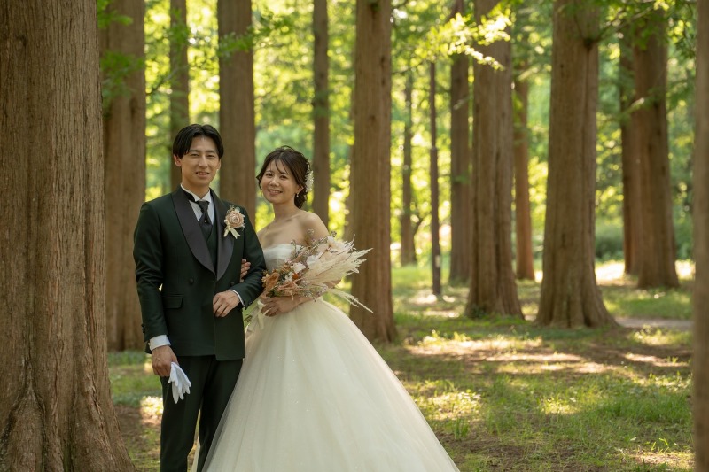 【オープニングムービー撮影付き!】和洋弐点プラン(ロケ+スタジオ) 衣装2着・ヘアメイク・韓国風ドレスも豊富!