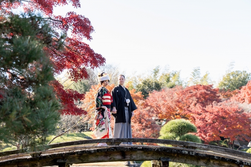 【早割】2万円OFF!!【12/16~2/15撮影】和洋弐点プラン ~和装ロケ+洋装スタジオ~ 土日祝無料orWBプレゼント