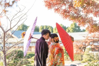 紅葉シーズン【11/26～12/15撮影】和装弐点プラン　データ230カット