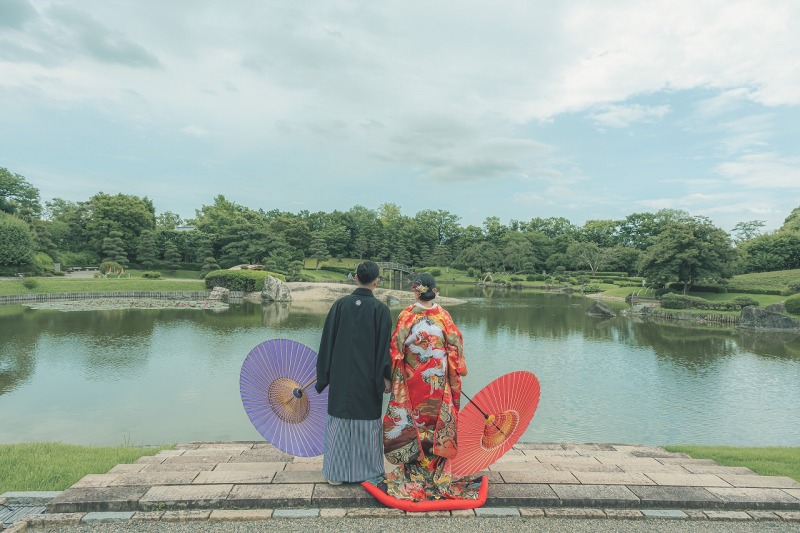 【早割】2.2万円OFF!!【12/16~2/15撮影】和装弐点プラン 花田苑+スタジオ 土日祝無料orWBプレゼント