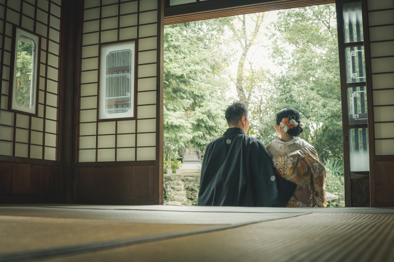 【早割】2.2万円OFF!!【12/1～2/15撮影】和装弐点プラン　古民家+スタジオ　土日祝無料orWBプレゼント　