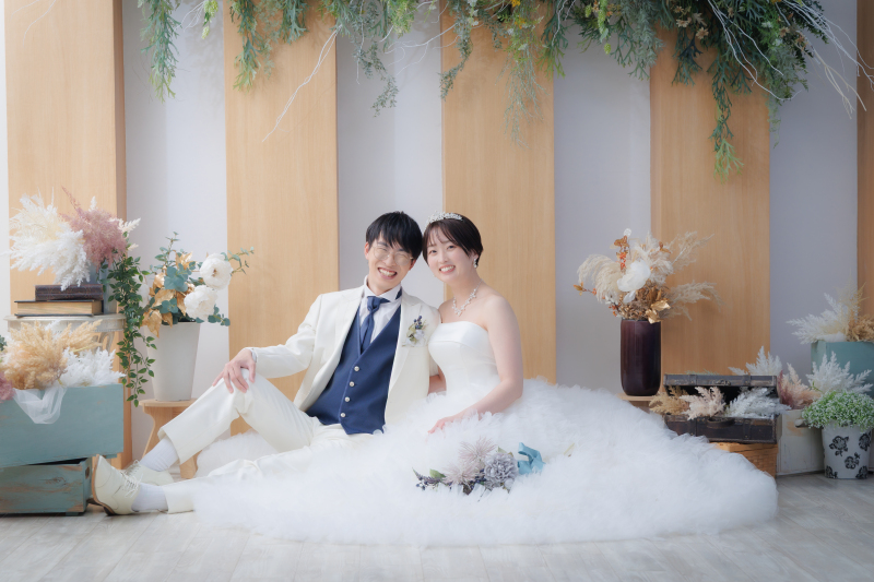 【新越谷店限定★1万円OFF!】周年キャンペーン!スタジオ洋装壱点プラン★ウェルカムボード付【4/1~5/15平日撮影限定】