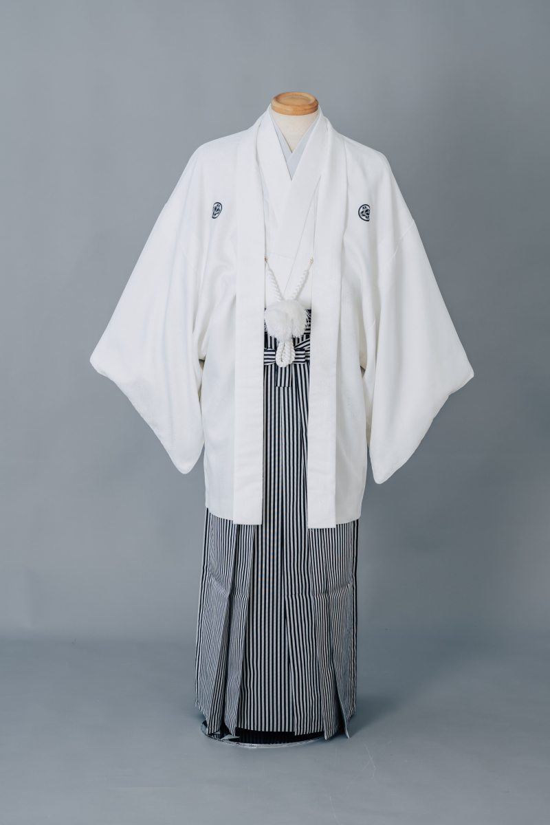 紋付袴（白）002