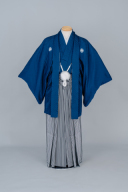 紋付袴（紺・白）003