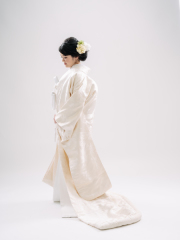 熨斗七宝に鶴030